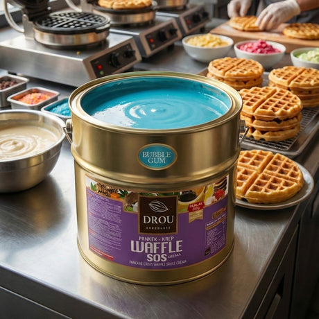 Drou Bubble Gum Chocolate Sauce for Waffle, Crepe & Pancake (10kg) - TryAladdin