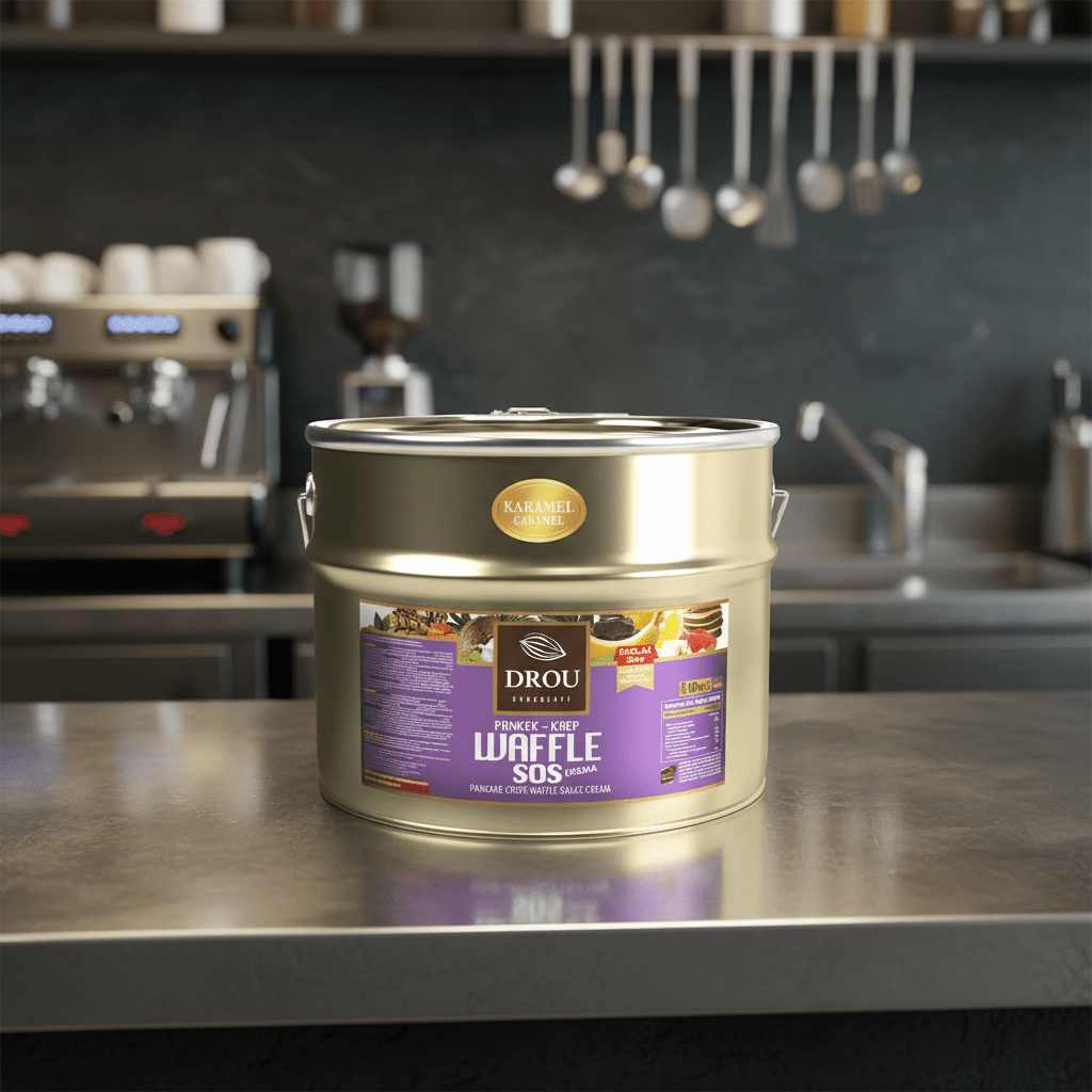 Drou Caramel Chocolate Sauce for Waffle, Crepe & Pancake (10kg) - TryAladdin