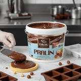 Drou Professional Dark Eco Praline Paste - Sustainable & Rich - 10kg - TryAladdin