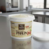 Drou Professional White Hazelnut Praline Paste - Aromatic - 10kg - TryAladdin