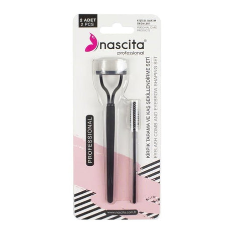 Dual - Ended Eyebrow & Eyelash Grooming Brush Set - TryAladdin