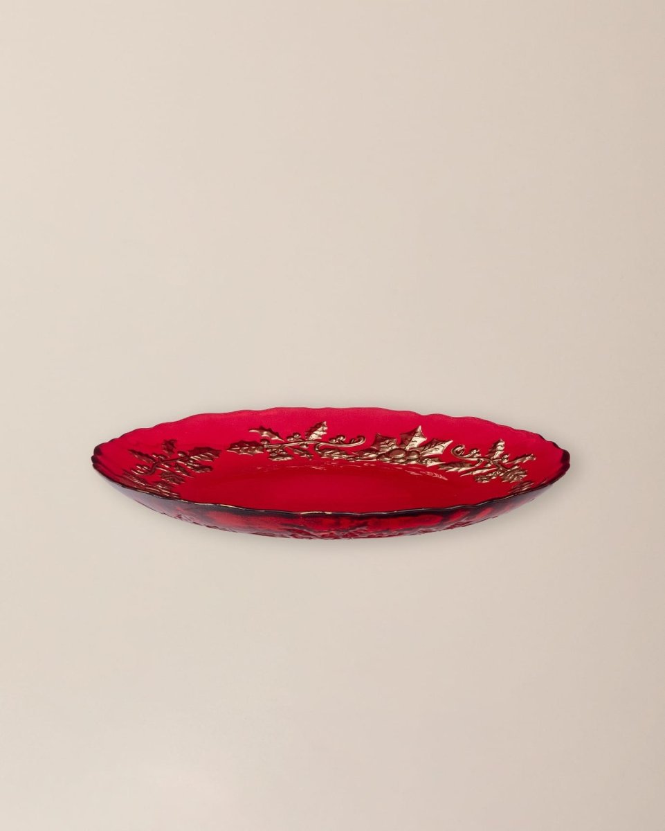 Durable Glass Pasta Plate - Modern Round Dining Essential - TryAladdin