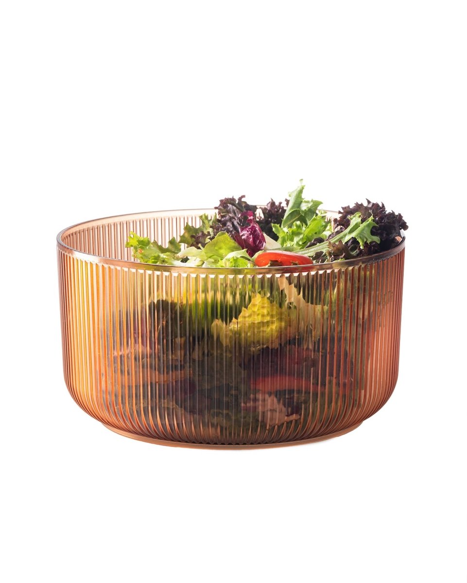 Durable Plastic Serving Bowl 4L - Modern Kitchen Essential - TryAladdin