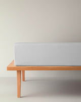 Professional Grade Cotton Fitted Sheet - Double Size - 160x200cm - Pebble Stone