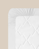 Premium Grade Cotton Fitted Sheet 160x200cm White