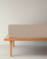 Premium-Cotton-Fitted-Sheet-160x200cm-Cappuccino-Brown
