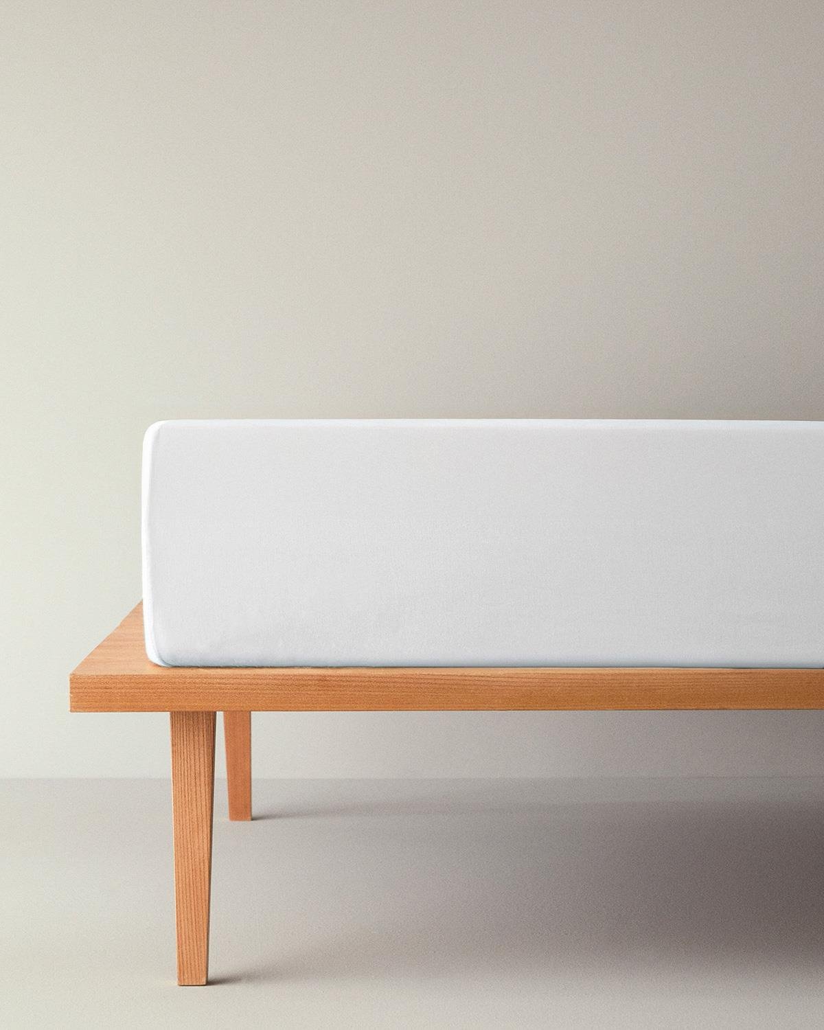 Premium Grade Cotton Fitted Sheet 160x200cm White