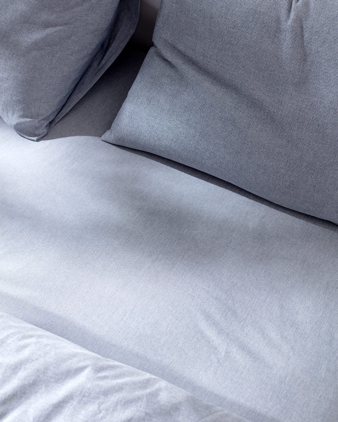 100% Cotton Double Duvet Set - Yarn-Dyed Nuage Comfort