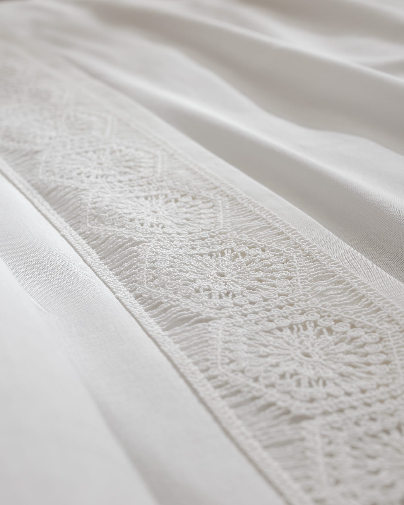 100% Cotton Double Duvet Cover Set - Classic White Chambre
