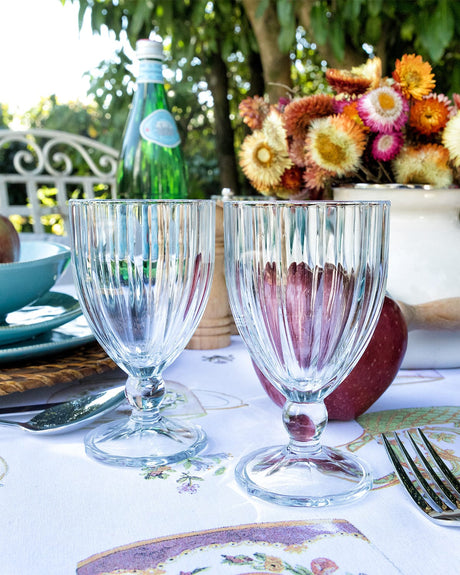 Glass Short Stemmed Goblets - Fiona Barware Set