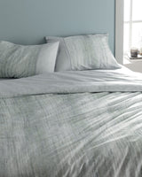 100% Cotton King Size Duvet Cover Set - Crepe Printed Design