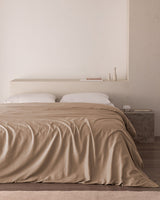 100% Cotton Sateen Single Duvet Cover - Premium Soft Bedding