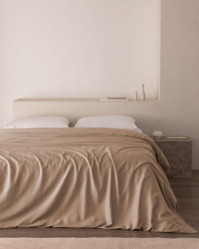 100% Cotton Sateen Single Duvet Cover - Premium Soft Bedding