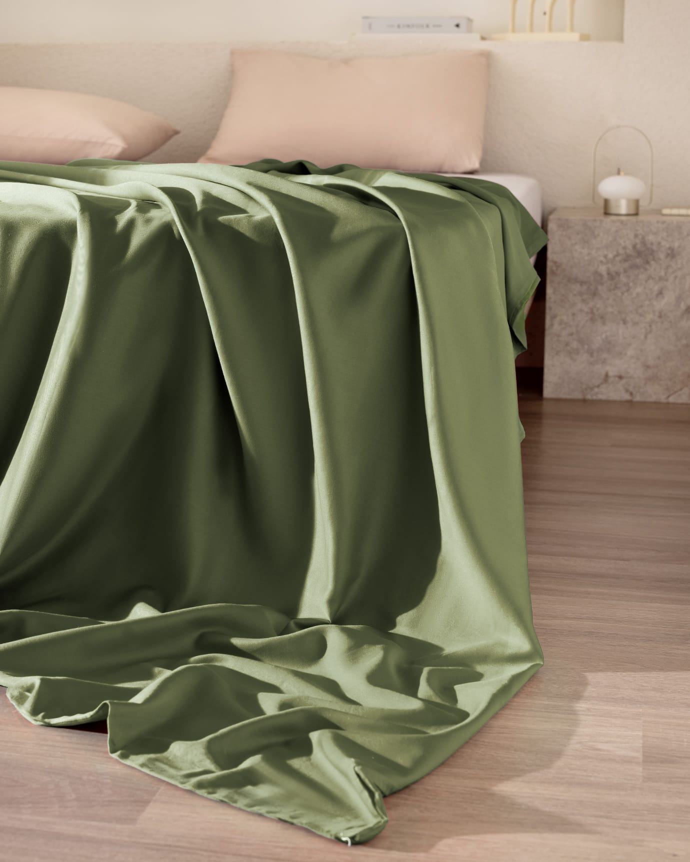 King Size 100% Cotton Sateen Duvet Cover for Luxurious Comfort