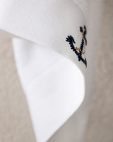 Asciugamano Viso in Cotone Premium - Ricamo Ancora Nautica