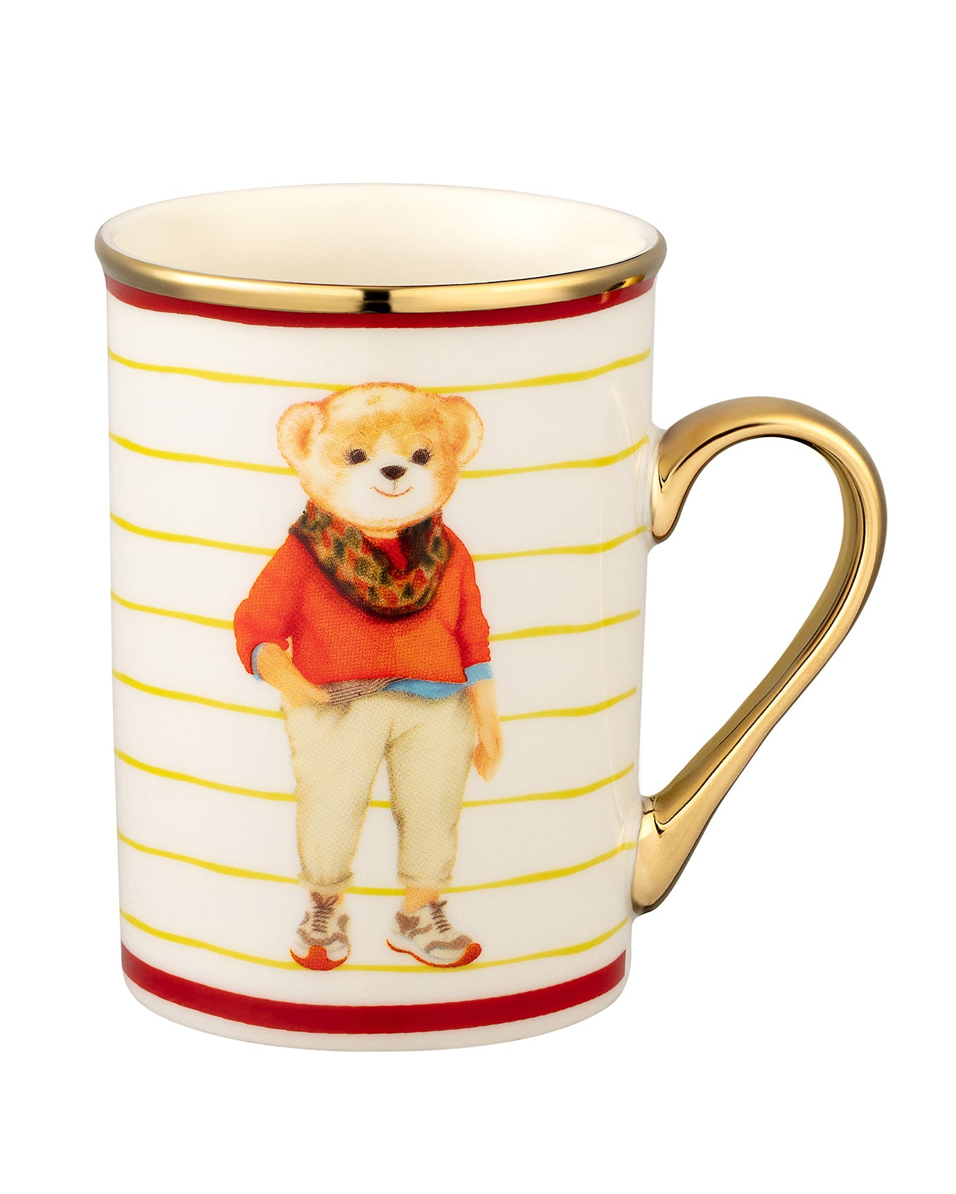 Cute Colorful Bear Coffee Mug - 225ml Ceramic Tea Cup
