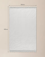 Pluie Embossed Textured Area Rug