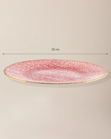 Glass Serving Plate - Elevate Your Table with Modern Bella Design