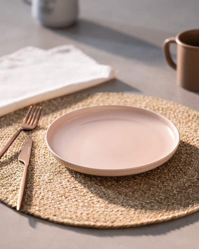 Premium Porcelain Dessert Plate - Grasse Collection Floral Design