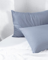 Solid Dark Blue 100% Cotton Ranforce Pillowcase Set - 2 Pack