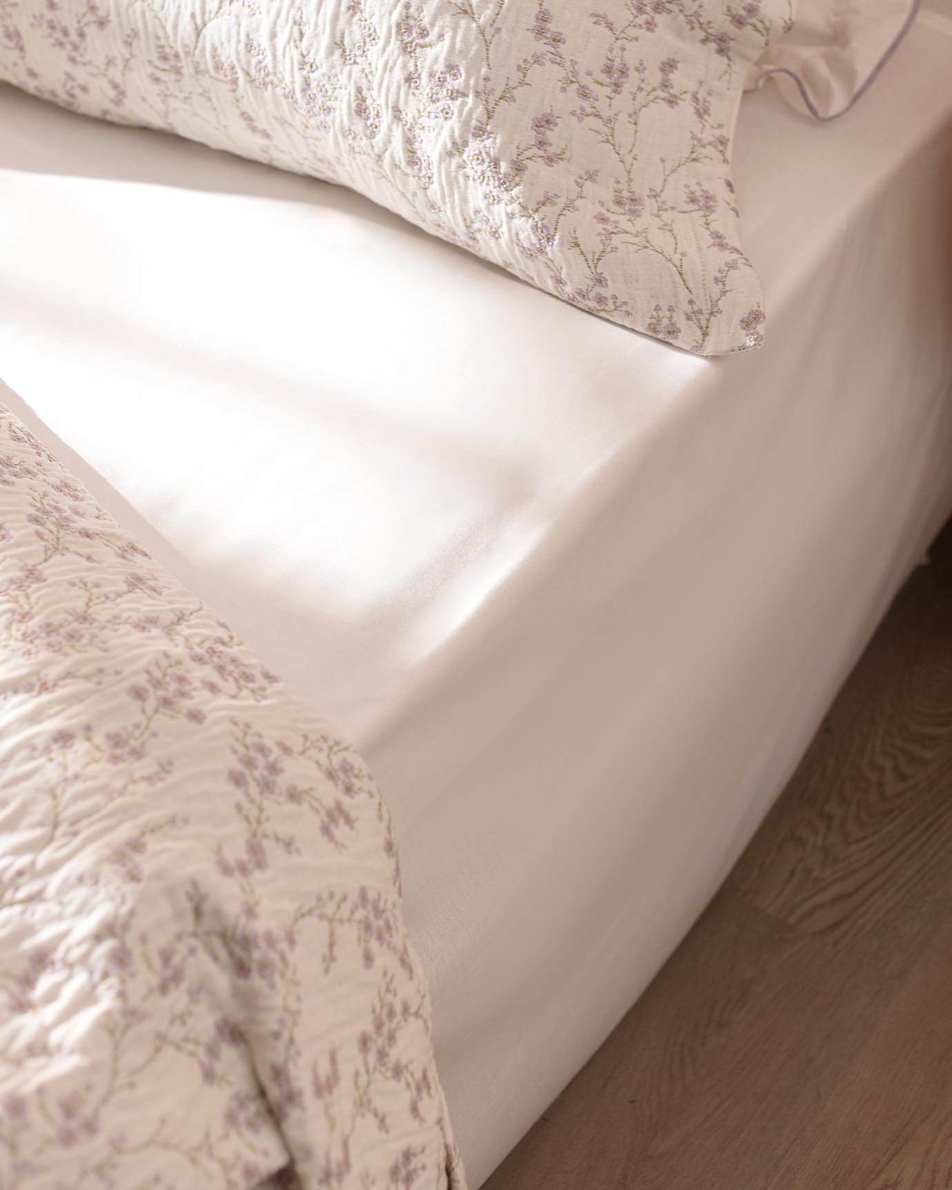 Marseille Double Bedspread Set, Purple Bedding
