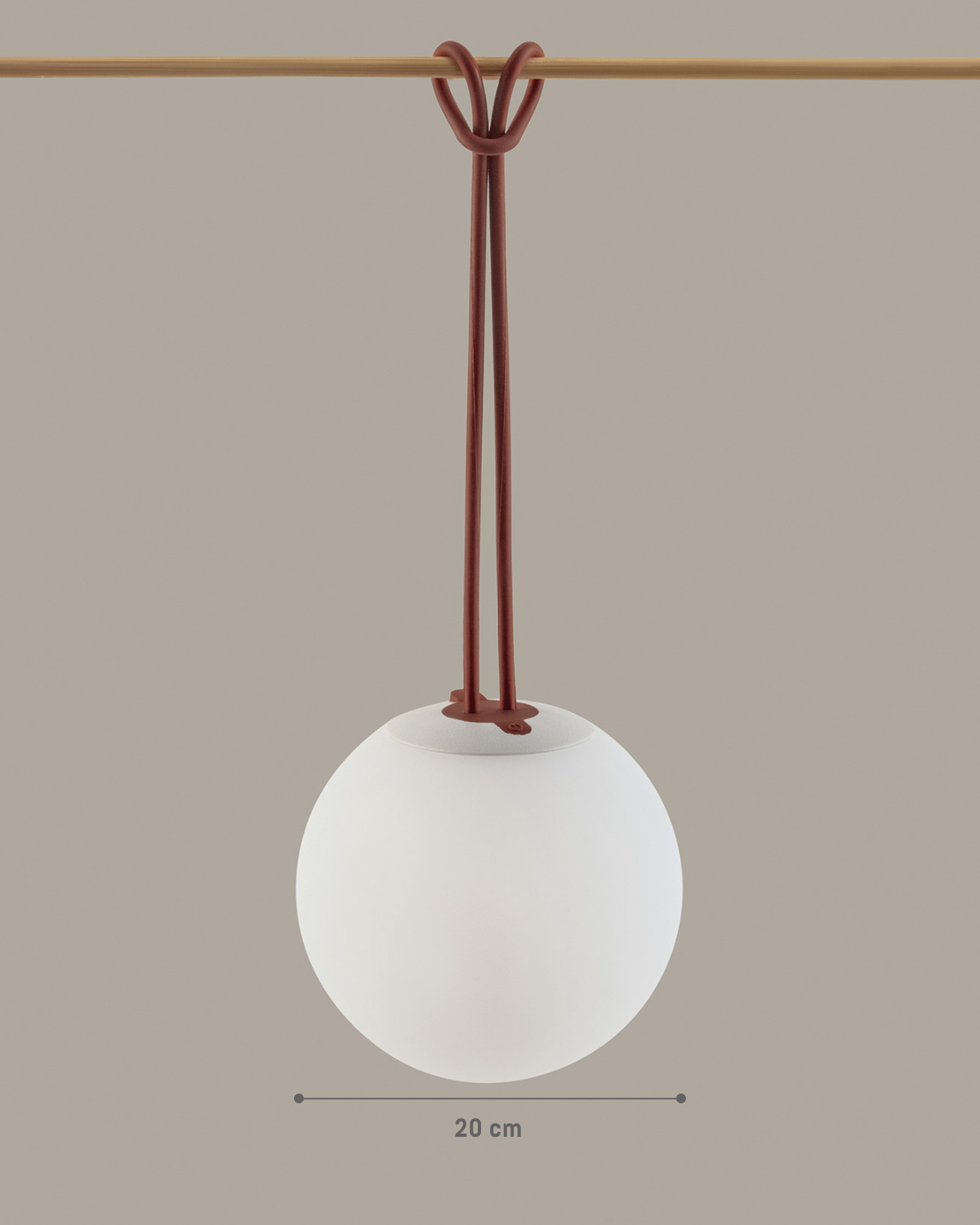 White Table Lamp - Modern Bedside Desk Light - 20 cm