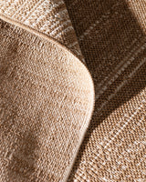 Premium Beige Ecru Polypropylene Flatweave Area Rug