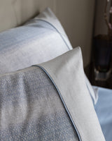 Candide Double 100% Cotton Crepe Print Duvet Cover Bedding Set