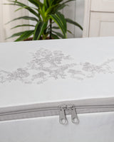 Polypropylene Storage Organizer - Elegant Floral Print