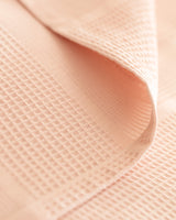 King Size Cotton Lightweight Blanket - Solid Blush Pink
