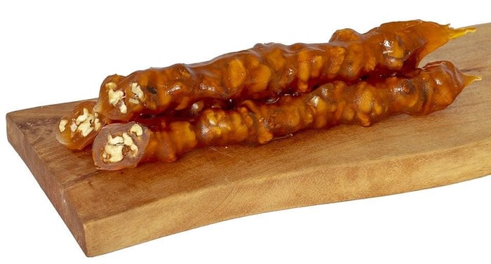 Traditional Turkish Walnut Dessert Rolls