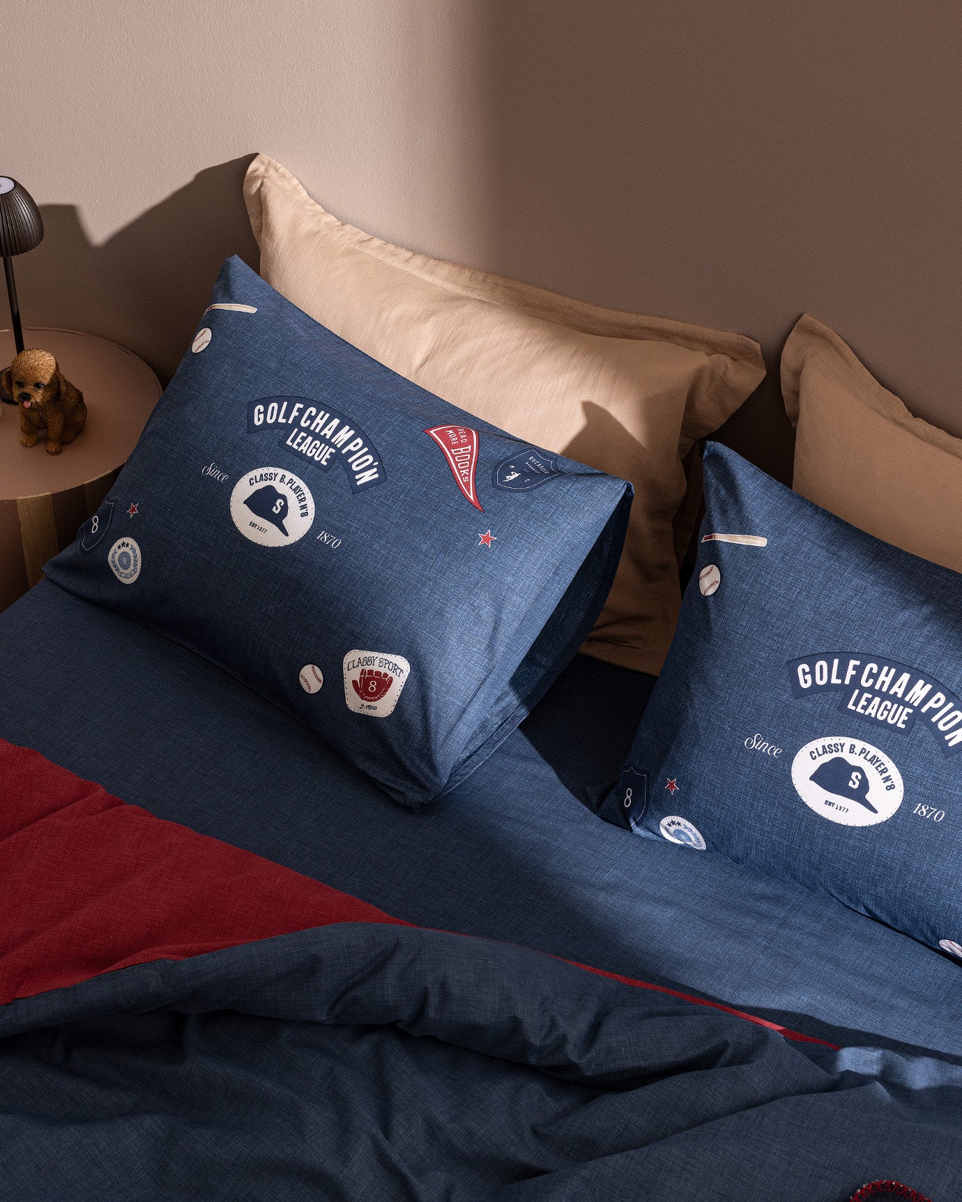 100% Cotton Ranforce Single Duvet Cover Set - Modern Print