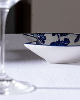 New Bone China Plate - Rêve Bleu Sauvage Blue & White
