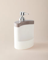 Durable Plastic Liquid Soap Dispenser - Modern Bathroom Style