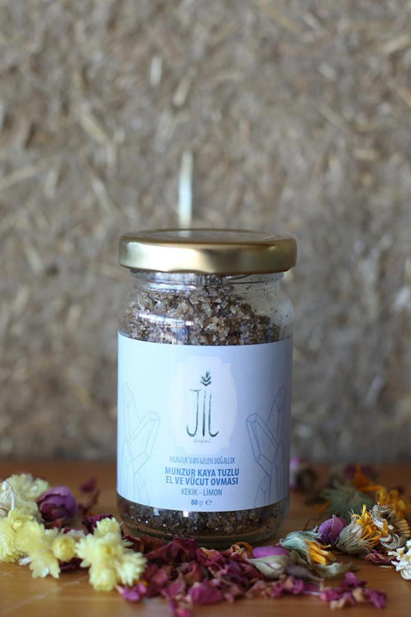 Hand & Body Scrub - Smoothing Exfoliator with Munzur Rock Salt