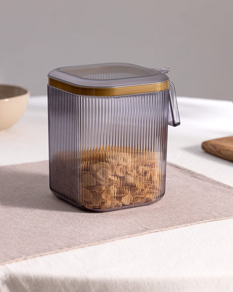 Large Airtight Food Storage Container - 2500ml Kitchen Pantry Organizer