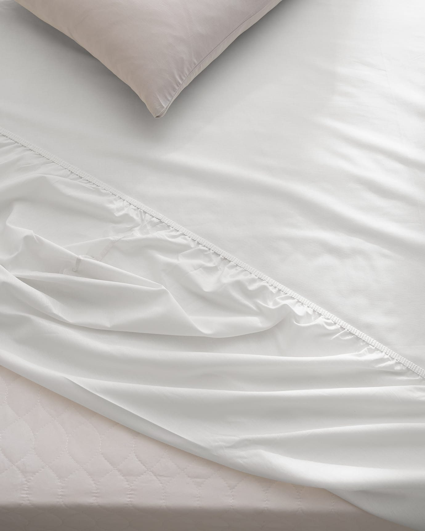 Twin Size 100% Ranforce Cotton Fitted Sheet