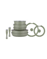 9 Piece Cookware Set - Kitchen Pot & Pan Collection