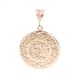 925 Sterling Silver Ottoman Motif Pendant - Intricate Heritage Design