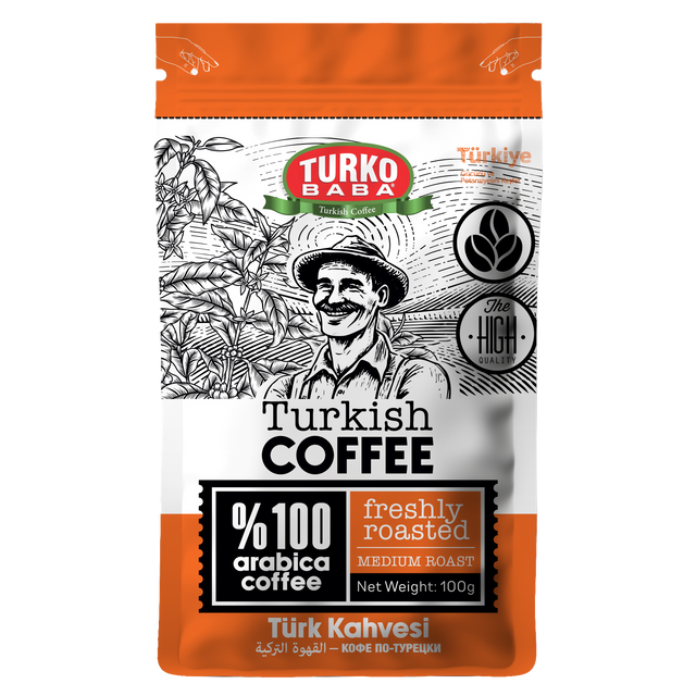TURKOBABA Professional Turkish Coffee - 100g