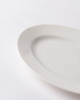 New Bone China Serving Platter - Nuit Collection Elegant Oval