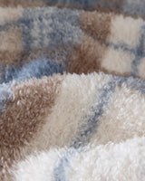 Luxurious Polyester Sherpa Blanket - Reversible Dual-Tone Comfort