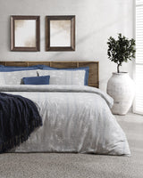 Viscose Cotton Jacquard Double Duvet Cover Set - Bayeux Design