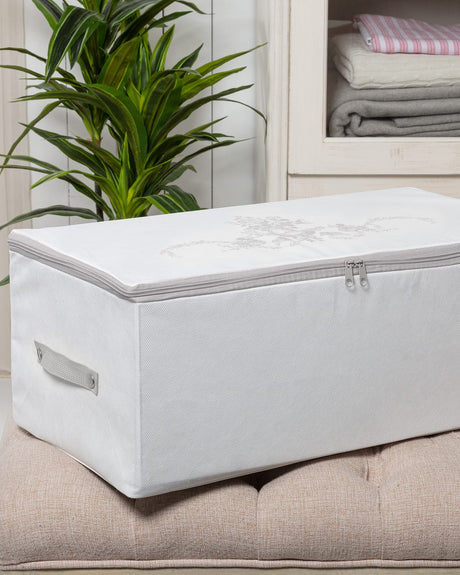 Polypropylene Storage Organizer - Elegant Floral Print