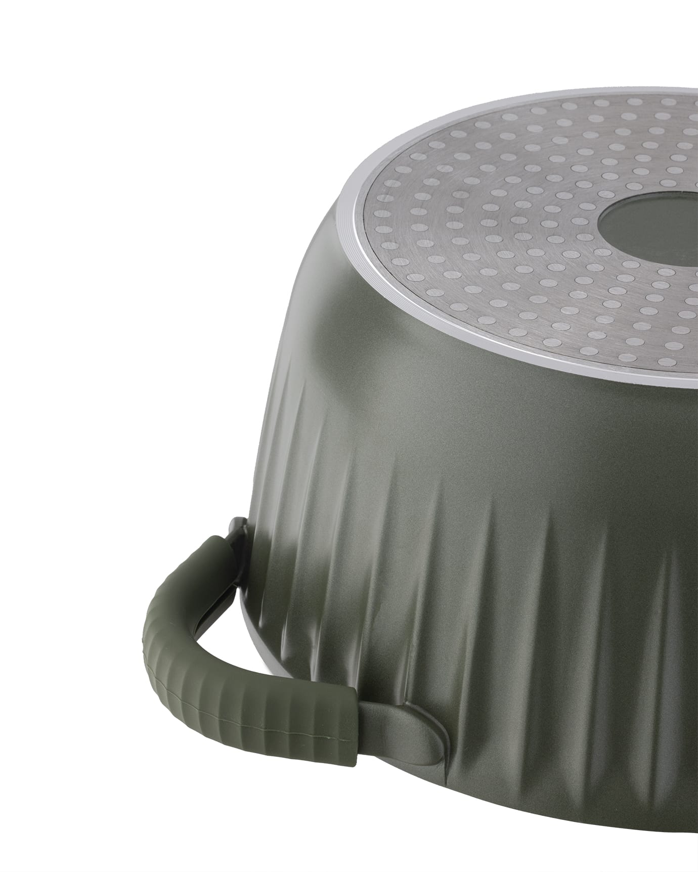 Freya 20 cm Green Cooking Pot - Kitchen Saucepan with Lid