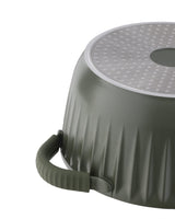 Freya 20 cm Green Cooking Pot - Kitchen Saucepan with Lid