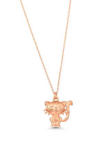 925 Sterling Silver Cute Cat Pendant Necklace - Minimalist Charm