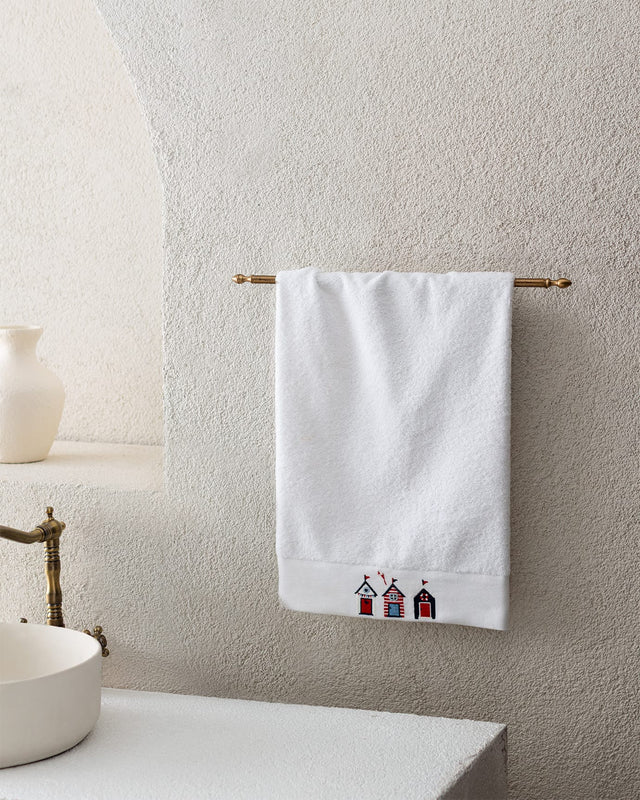 100% Cotton Face Towel - Harriet Embroidered