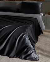 100% Cotton Sateen Double Duvet Cover Set - Soft Printed Design