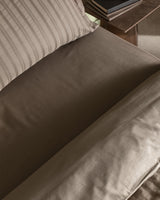 King Size 100% Cotton Dobby Weave Bedding Set, Taupe